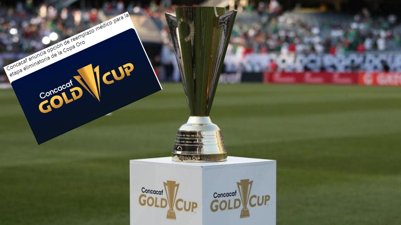 Concacaf anuncia opción de reemplazo médico para la etapa eliminatoria de la Copa Oro 2021