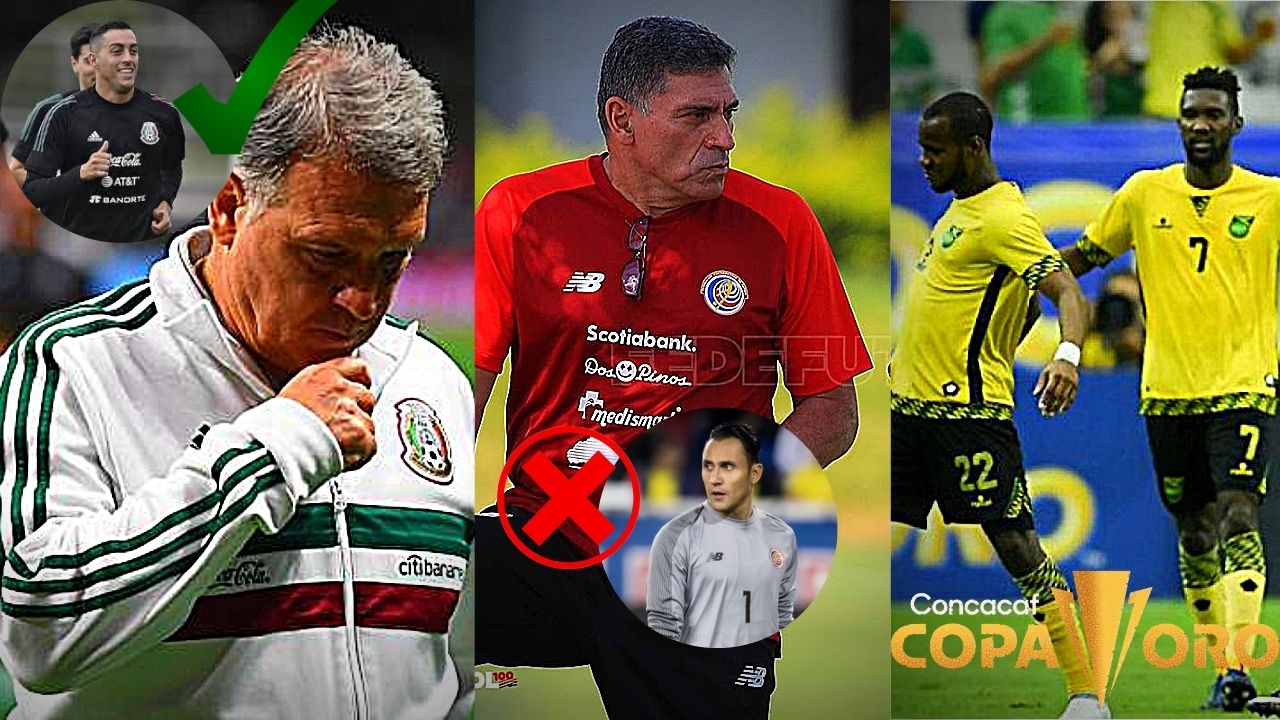 Copa Oro 2021: México llama naturalizado, Costa Rica va sin Keylor y Jamaica sorprende