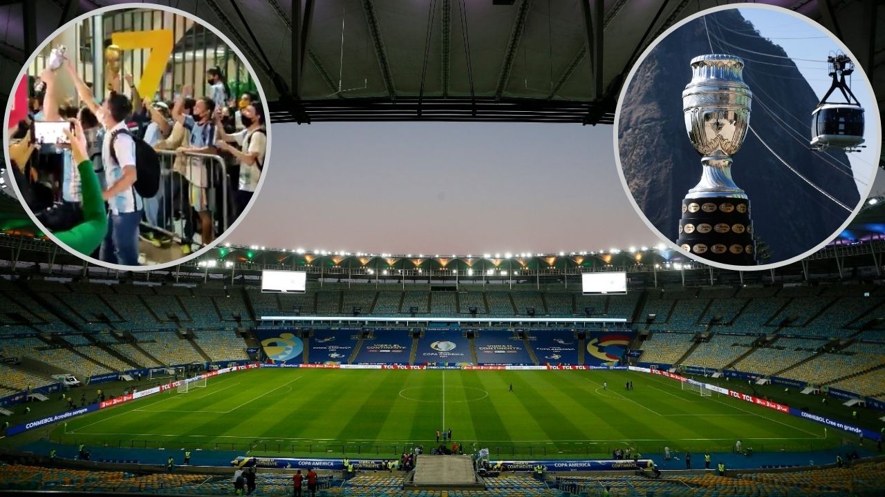 Copa América: Aglomeraciones en el Maracaná y exámenes de covid falsos anteceden la final