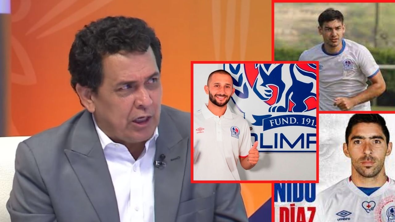 La brutal crítica de Nahún Espinoza a los jugadores extranjeros contratados por Olimpia