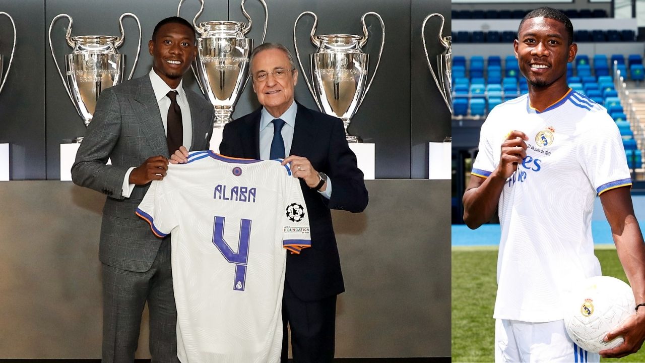 David Alaba hereda el '4' de Sergio Ramos: 'Ese número representa fortaleza y liderazgo, pero no me comparo con otros'
