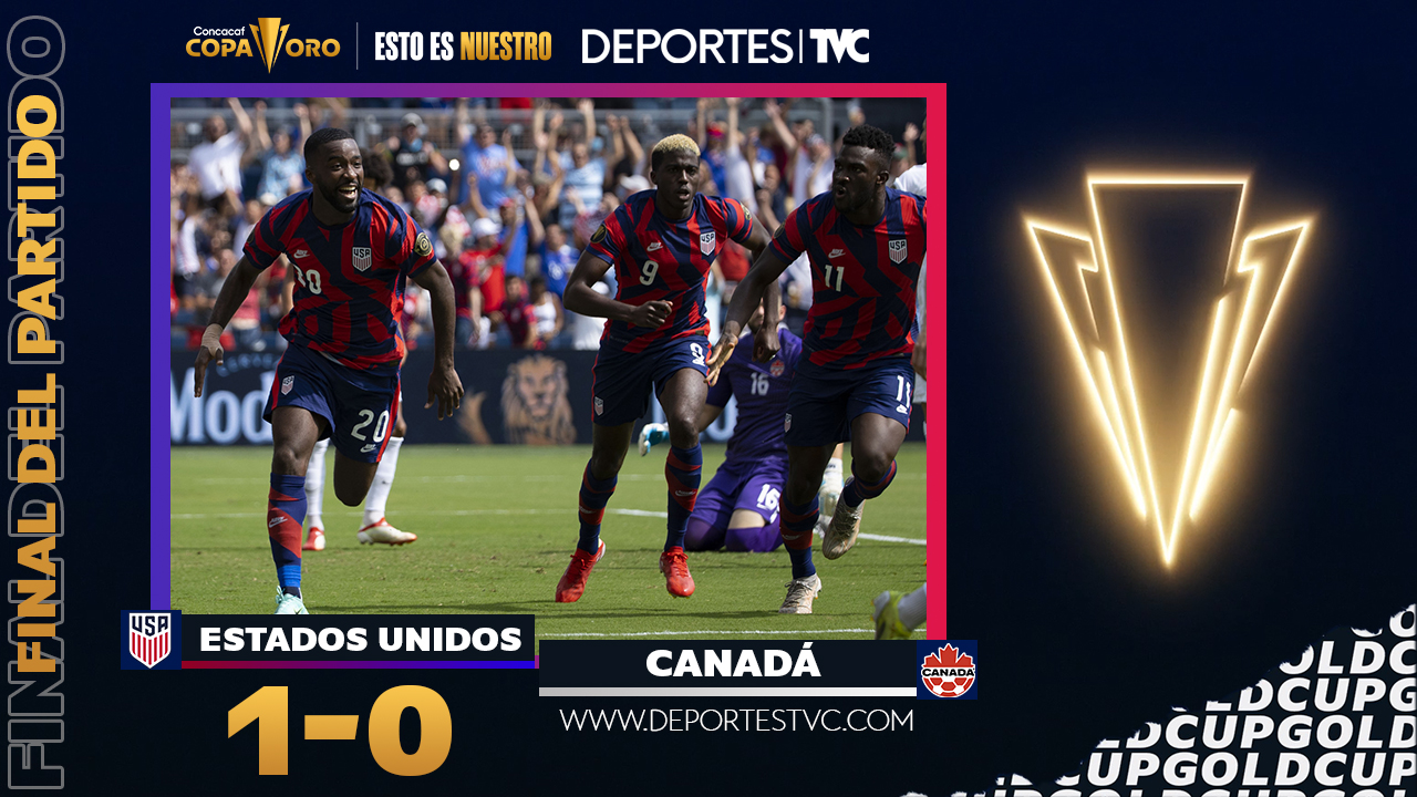 Copa Oro 2021: Estados Unidos líder del Grupo B gracias a un gol anotado a los 20 segundos