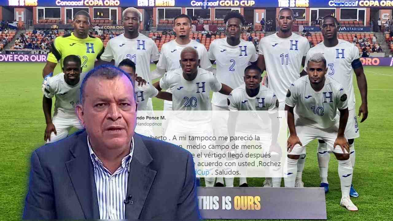 La evaluación de Orlando Ponce sobre el debut de Honduras en Copa Oro