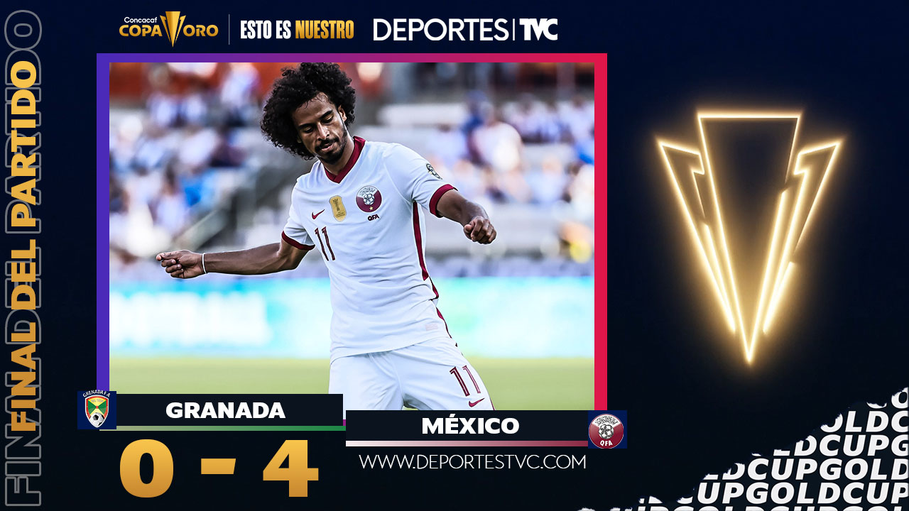 Copa Oro 2021: Qatar sin despeinarse golea a Granada y se acerca a los cuartos de final