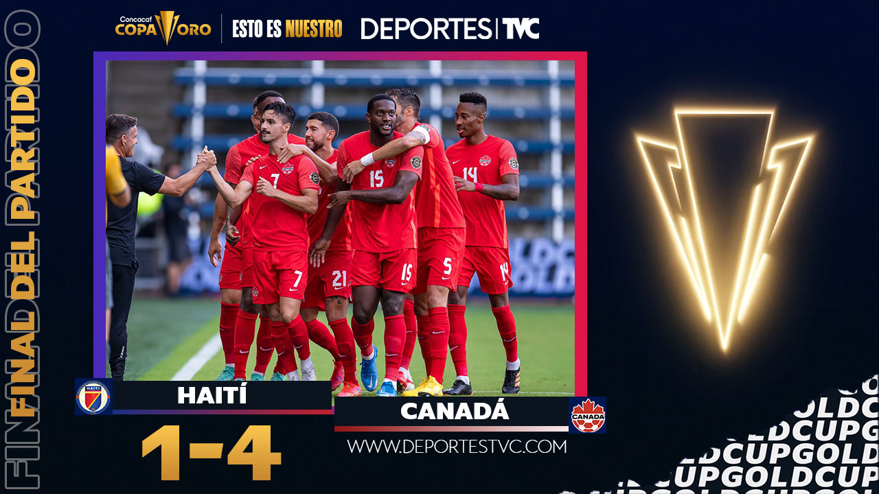 Copa Oro 2021: Canadá con Larín inspirado, golea a Haití cuatro goles a uno