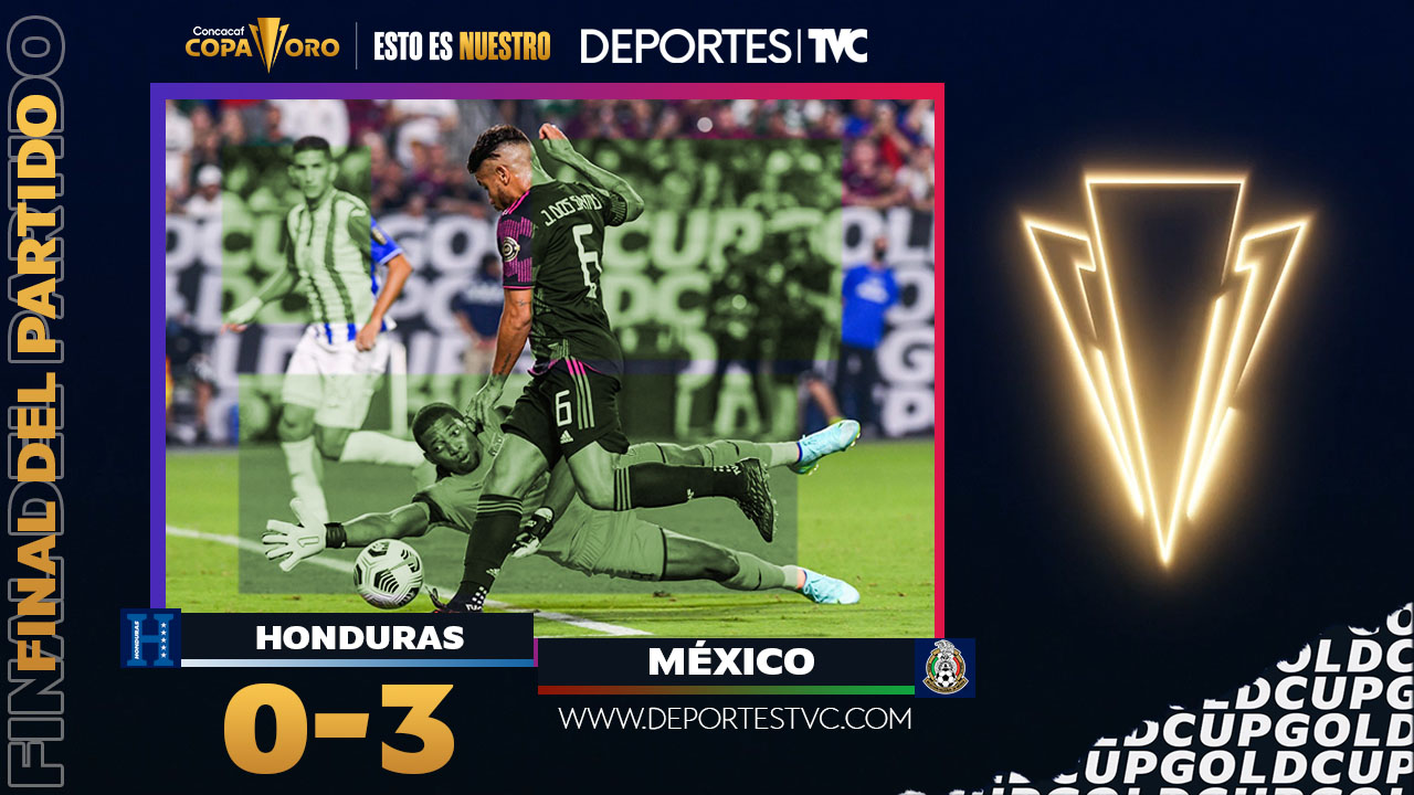 Copa Oro 2021: Honduras eliminada ante un México imponente