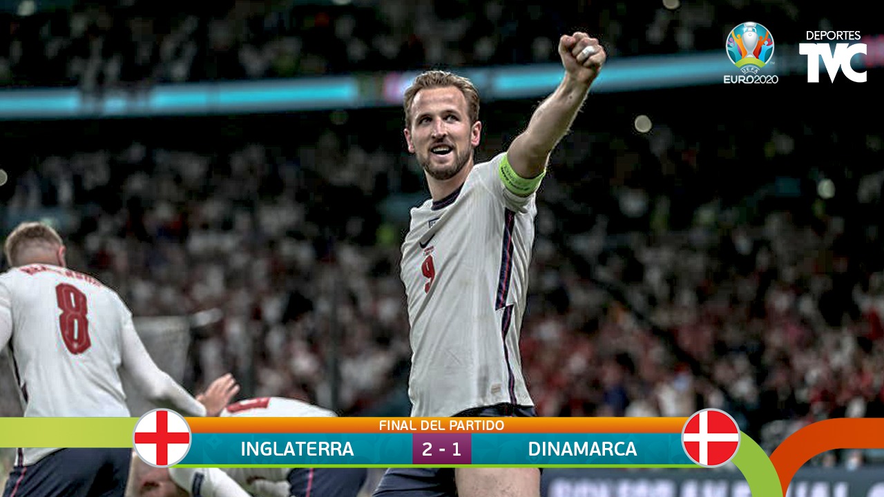 Eurocopa 2020: Inglaterra se verá con Italia en su primera final de Euro tras rendir a Dinamarca