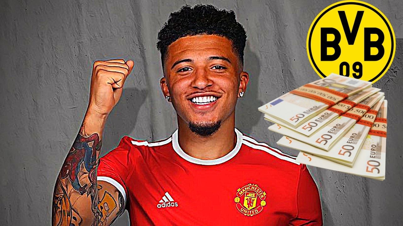Jandon Sancho ficha por el Manchester United dejando mucho dinero al Borussia Dortmund