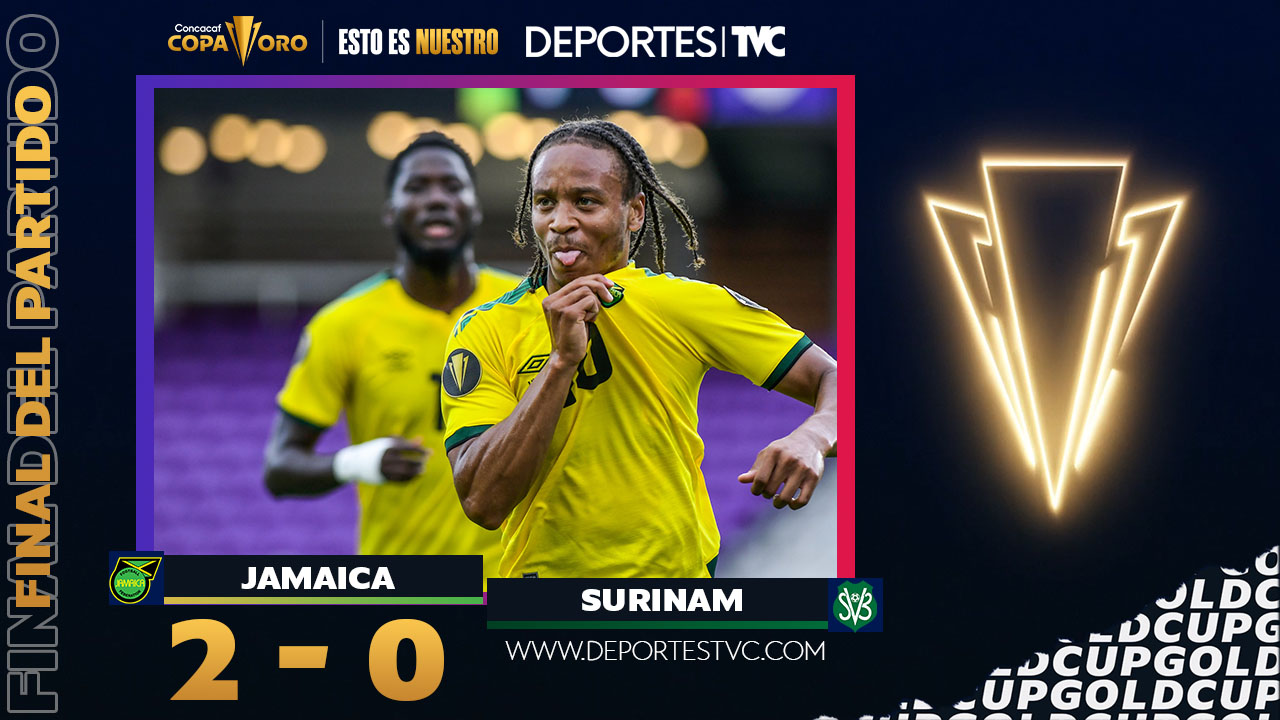 Copa Oro 2021: Jamaica derrota a Surinam con un golazo de Bobby Reid