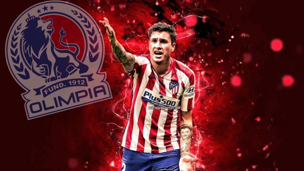 Defensa del Atlético de Madrid revela que le gustaría tener la camiseta del Olimpia de Honduras