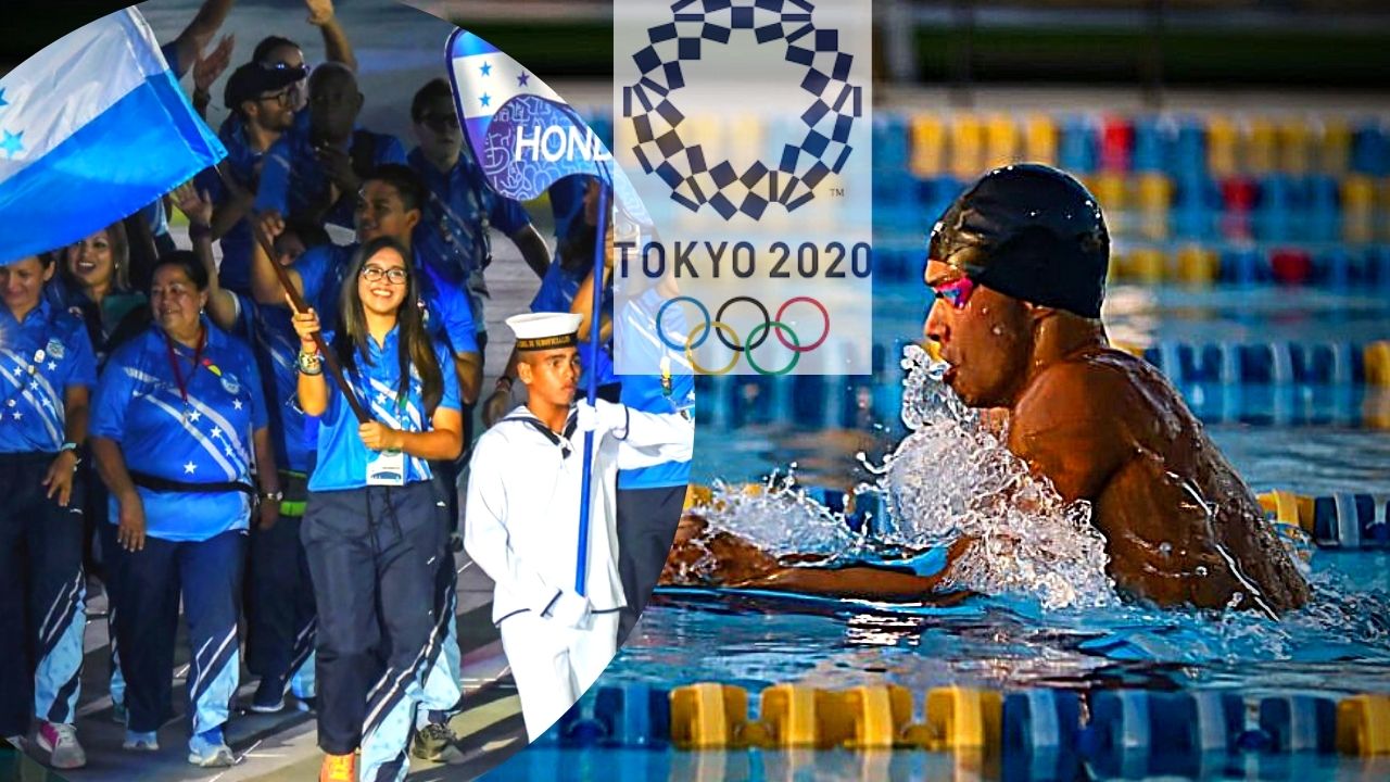 Nadador Julio Horrego será el abanderado de Honduras en la inauguración de los Juegos Olímpicos de Tokio