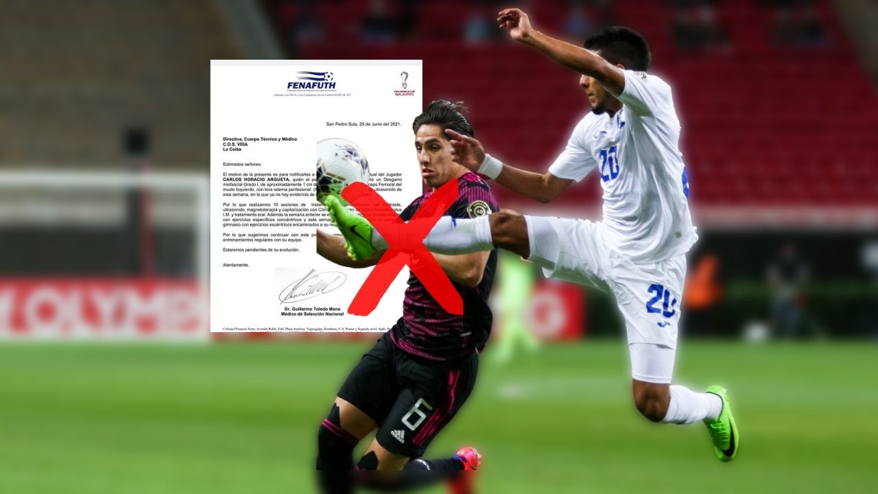 Otro jugador de Honduras excluido de los Olímpicos pudo ser convocado a Tokio tras reporte médico