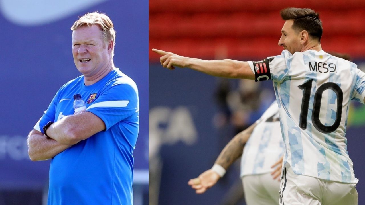 Ronald Koeman sobre Messi: Es el máximo candidato al Balón de Oro