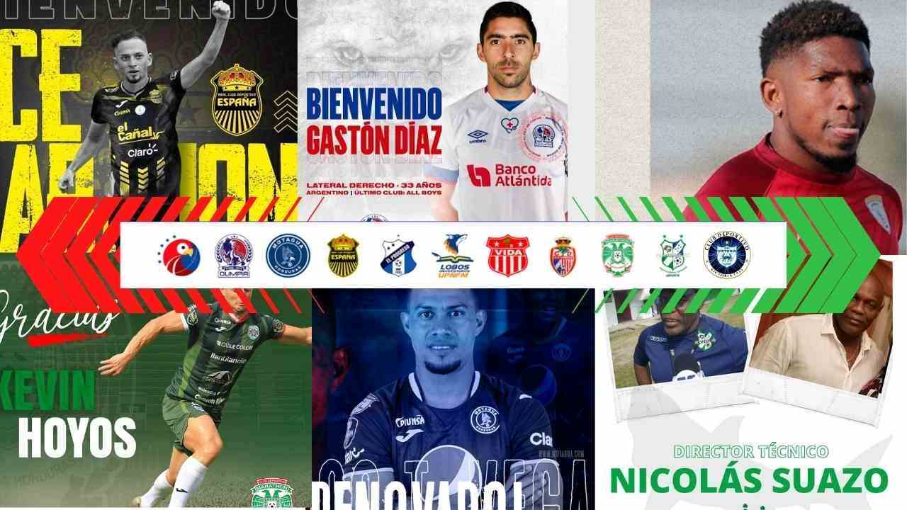 Altas y bajas de los clubes de Liga Nacional de Honduras para el torneo Apertura 2022