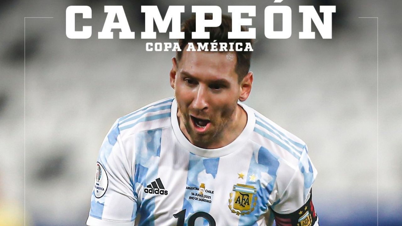 Messi, cinco intentos después, es campeón con Argentina