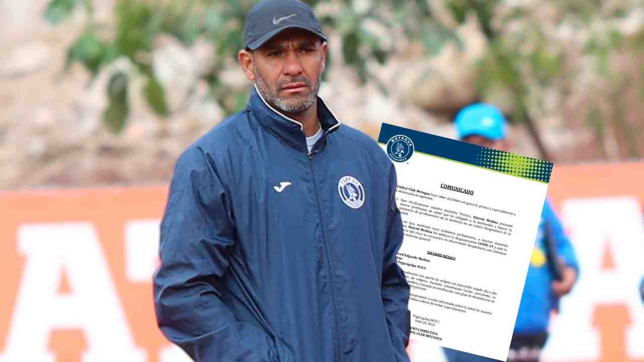 Oficial: Motagua revela el estado de Ninrod Medina por covid-19