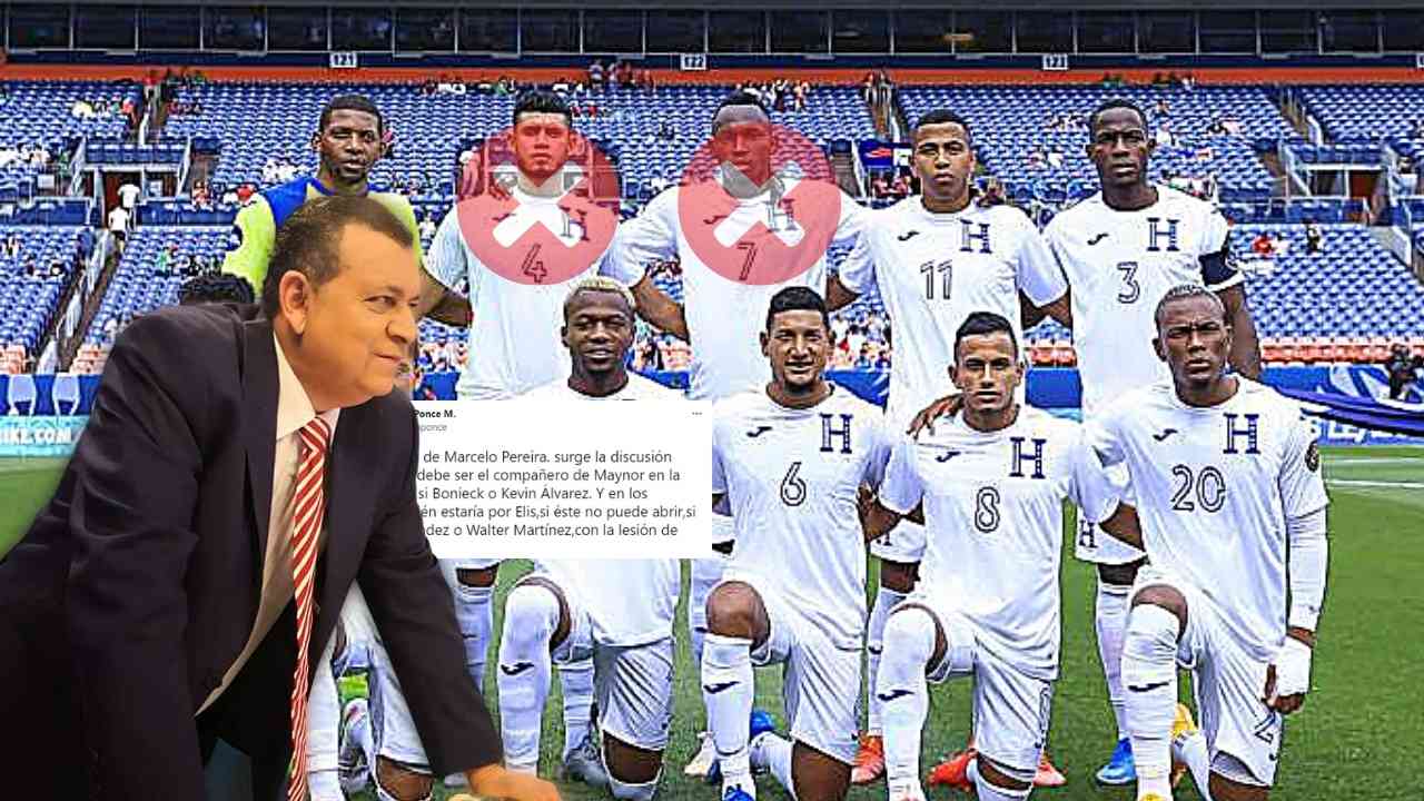 Las opciones de Orlando Ponce para sustituir las bajas de Honduras en Copa Oro