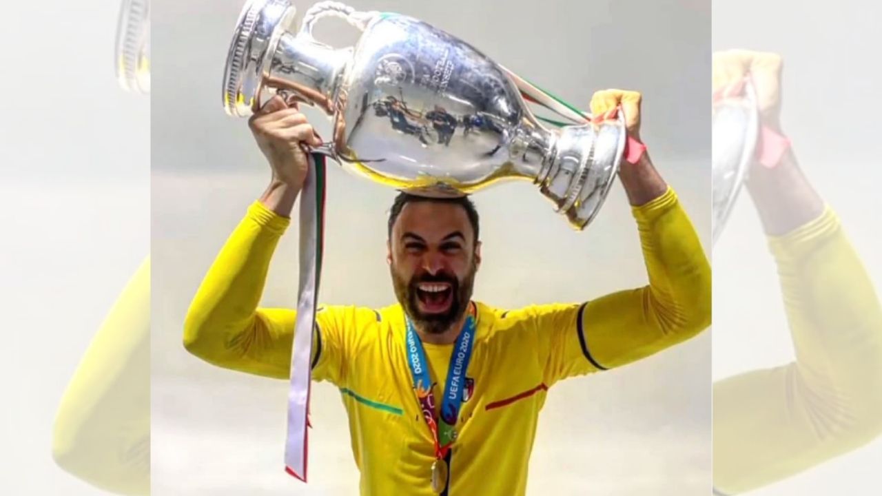Salvatore Sirigu jugó un solo minuto en la Eurocopa 2020, pero sus compañeros lo consideran fundamental para el título de Italia