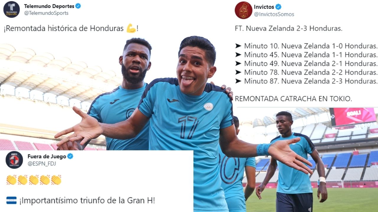 Prensa internacional destaca la remontada de Honduras sobre Nueva Zelanda