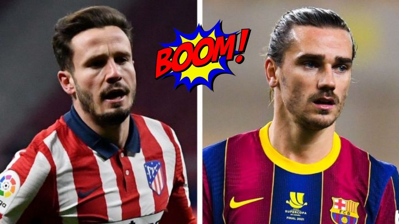 ¡Confirmado! Barcelona y Atlético de Madrid negocian trueque Griezmann-Saúl