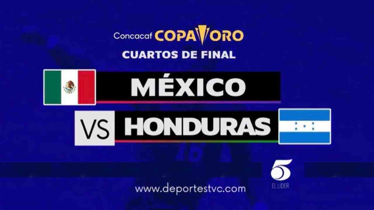 Copa Oro 2021: México vs Honduras, hora y canal de la transmisión