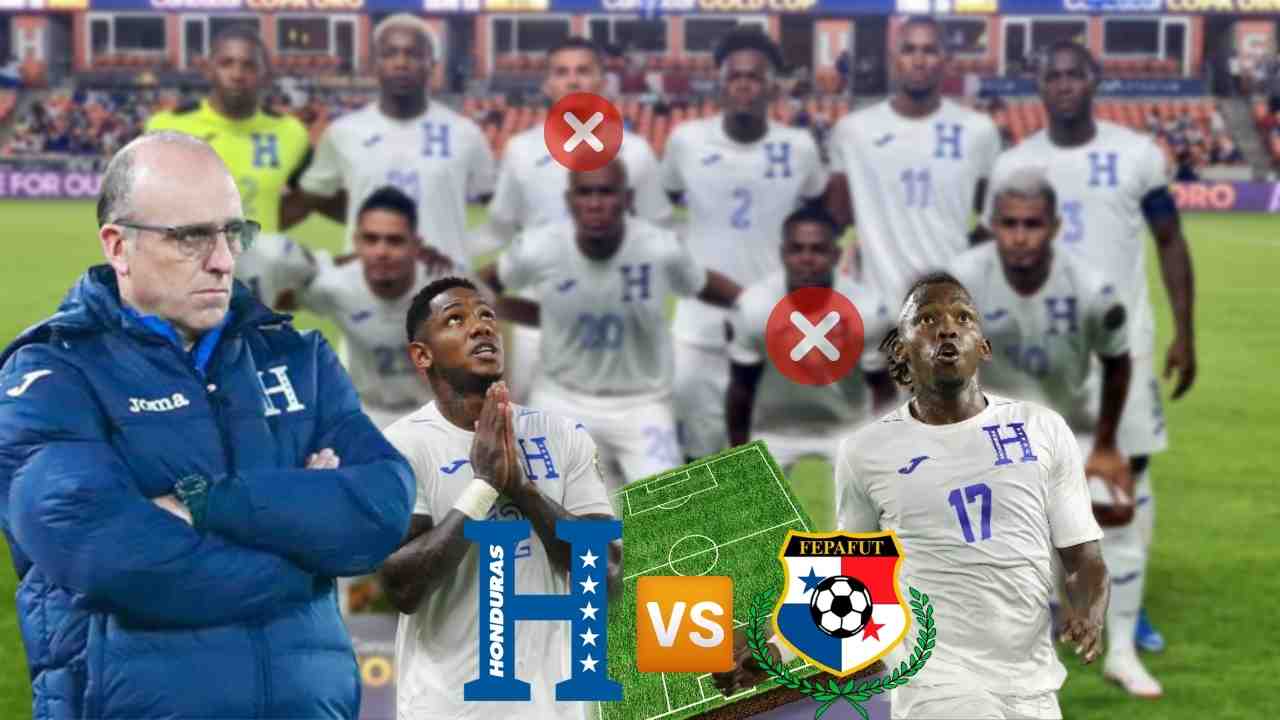 Con ataque explosivo, así sería el once inicial de Honduras ante Panamá