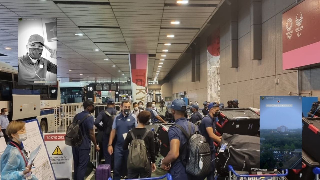 Seleccionados sub23 comparten sus primeras imágenes en su llegada a Tokio