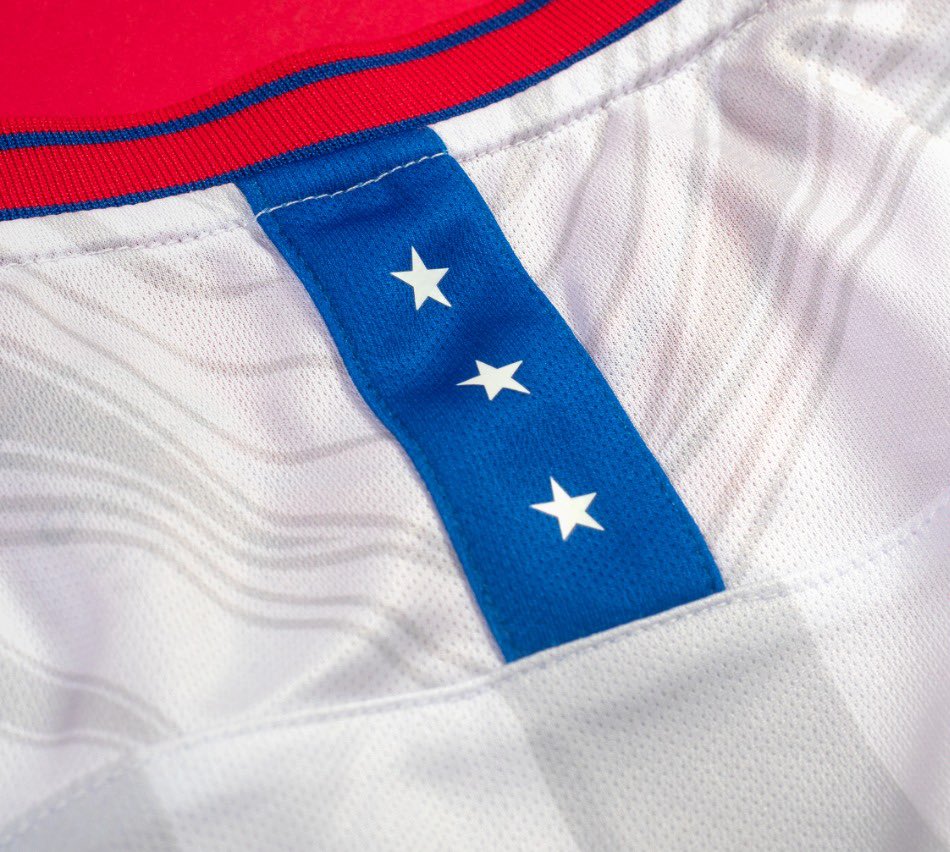 Detalle nueva camiseta de Olimpia Apertura 2021 2022