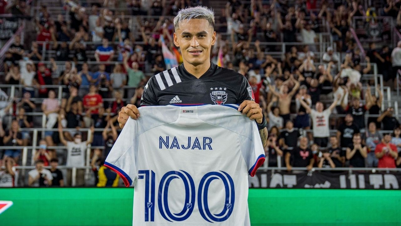 Andy Najar llegó a 100 partidos con el DC United viviendo su mejor momento