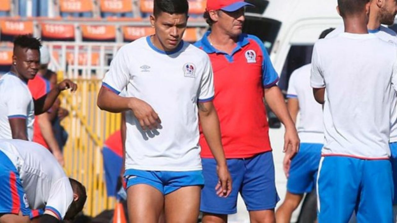 Revelan la razón por la que Brayan Moya entrena con el Olimpia