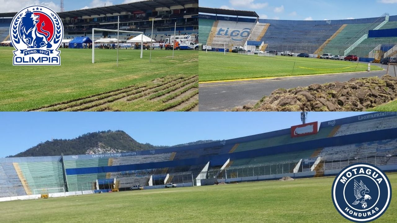 Cancha del estadio Nacional es remodelada para lucir sus mejores galas en el Apertura