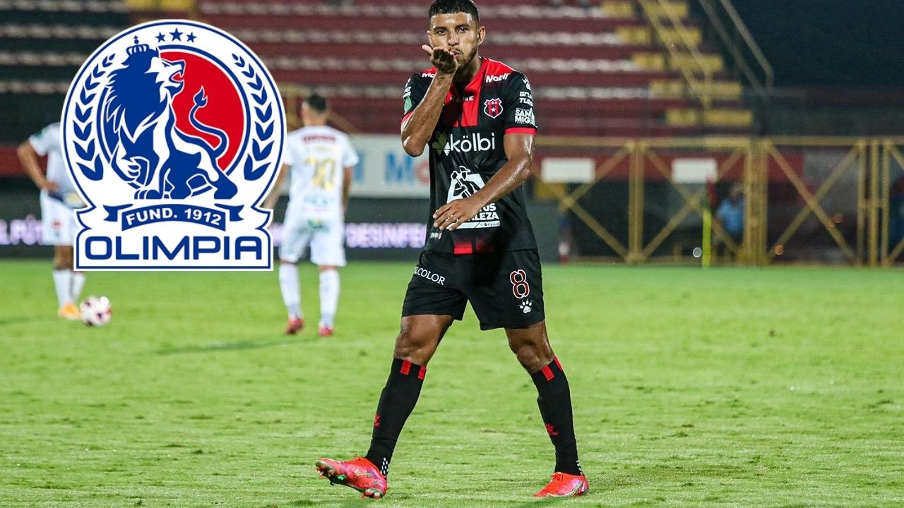 Olimpia espera la llegada del delantero Johan Venegas, según la prensa de Costa Rica