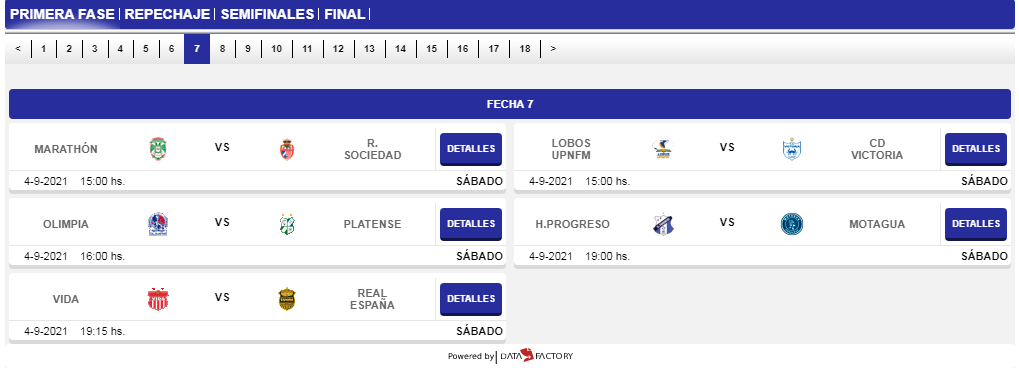 calendario fecha siete apertura 2022