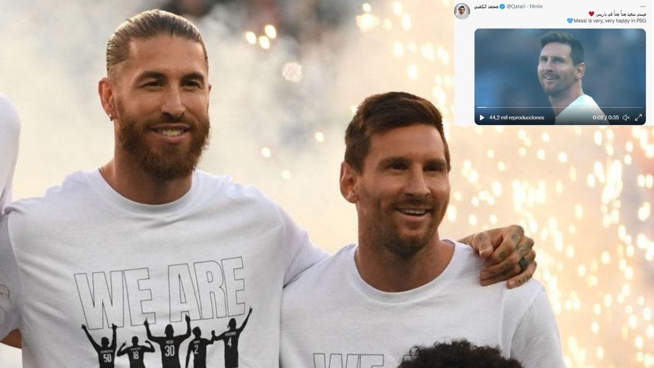 Messi fue presentado ante la afición del PSG y el estadio 'explotó' en ovaciones