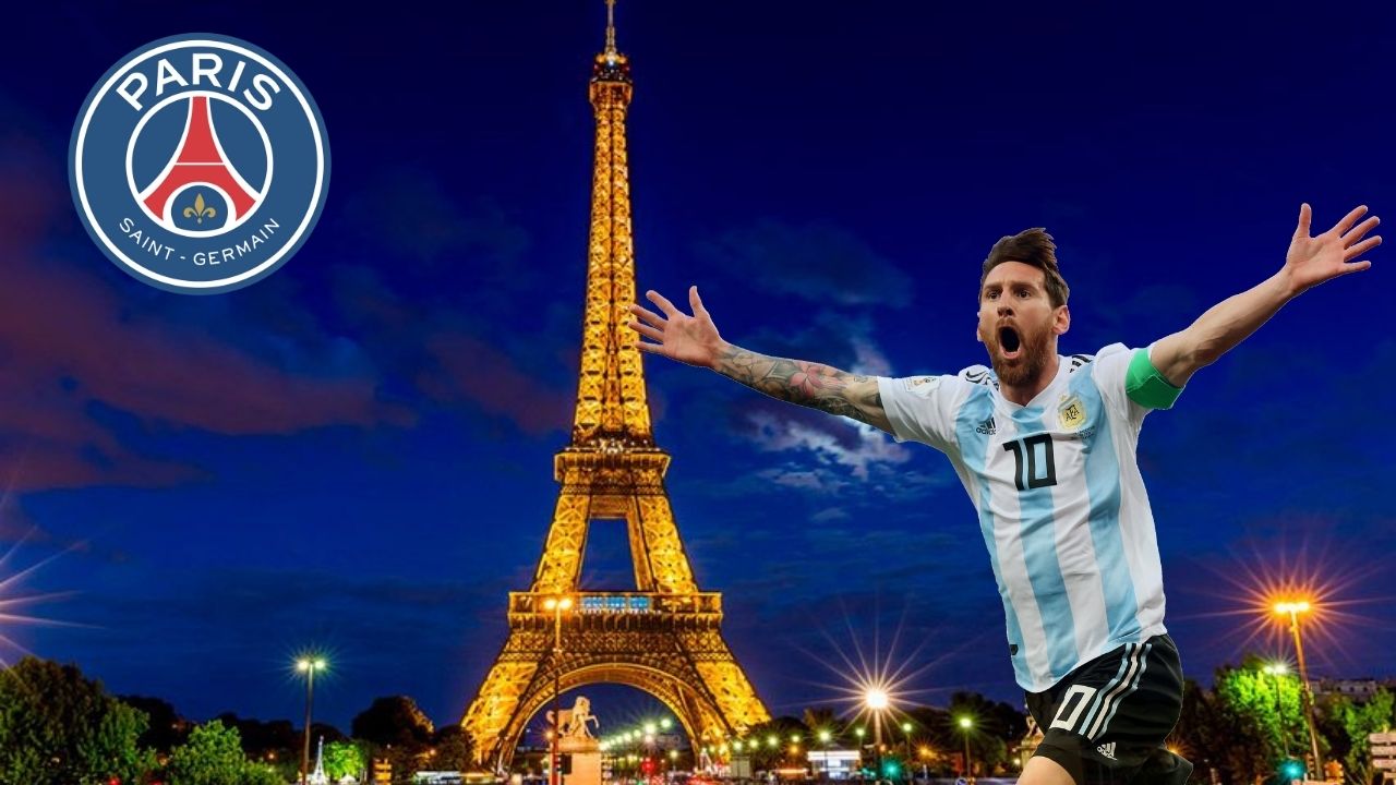 Reservan Torre Eiffel para la presentación de Messi con el PSG