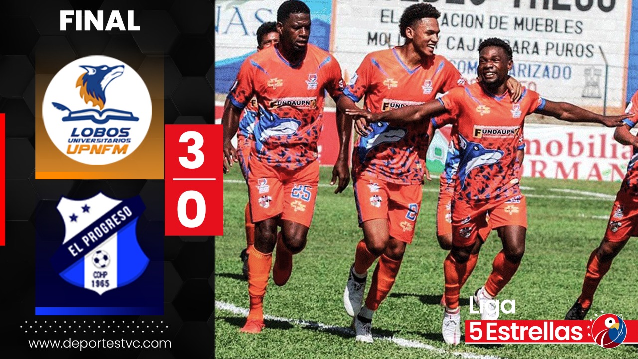 Lobos de la UPN goleó al Honduras Progreso y sumó su primer triunfo en el torneo