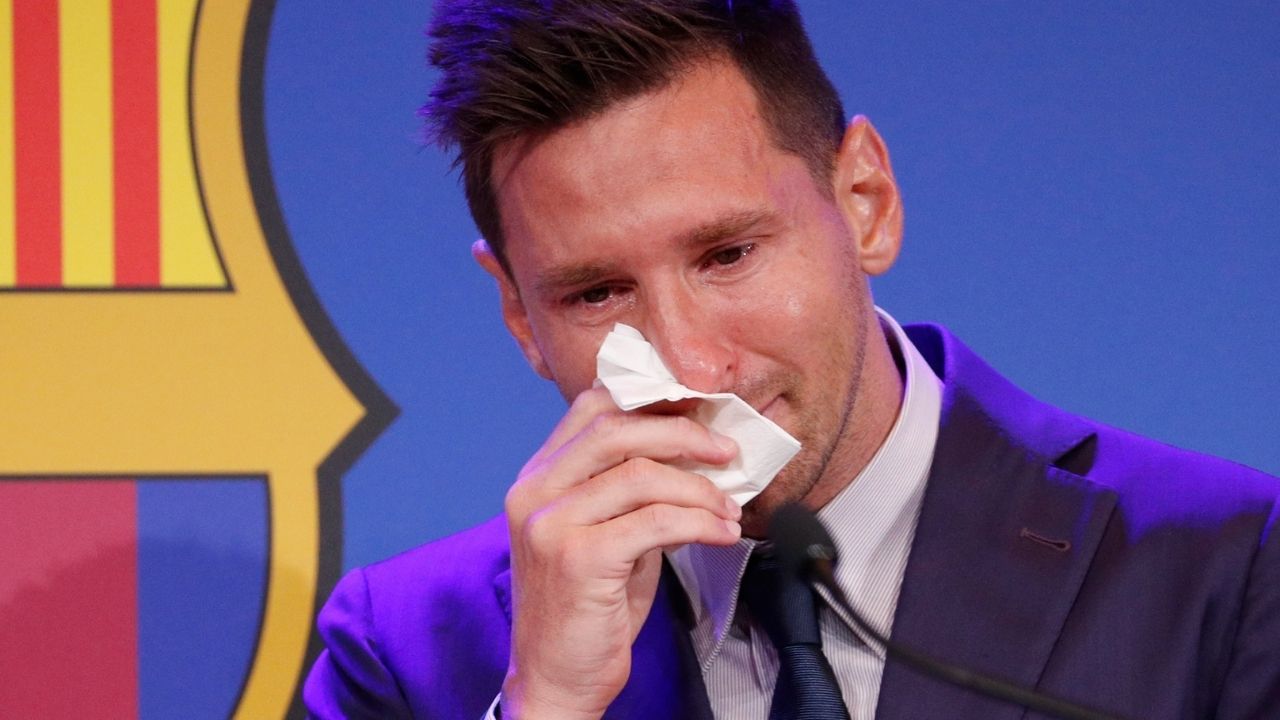 Pañuelo con el que lloró Messi fue subastado y este fue su precio inicial