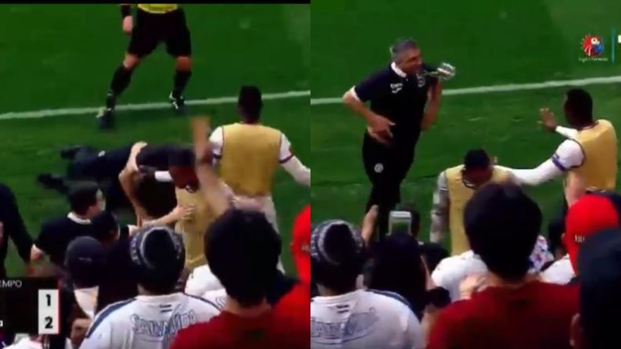 La penosa pelea entre los jugadores de Olimpia y Motagua que dejó expulsados