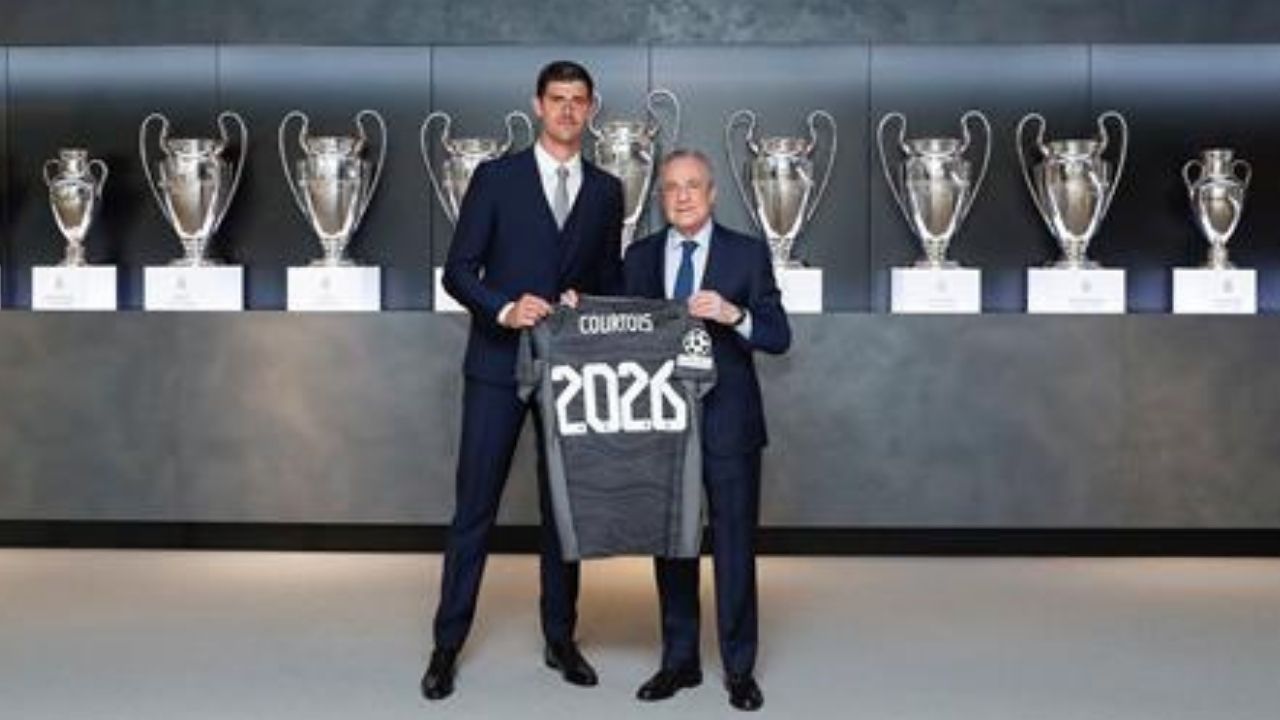 Thibaut Courtois renueva hasta 2026 con el Real Madrid y da a conocer su lista de deseos