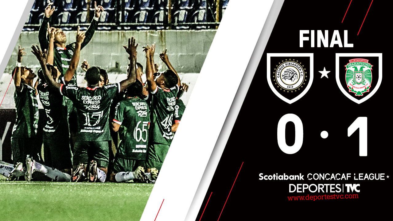 Liga Concacaf: Marathón derrota al Diriangén con gol de Súper Mario Martínez