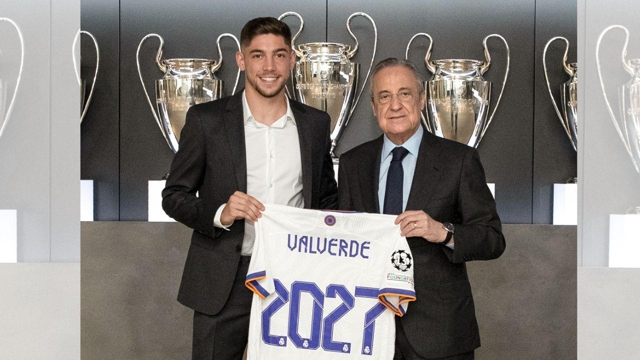 Fede Valverde renueva su contrato con el Real Madrid hasta 2027