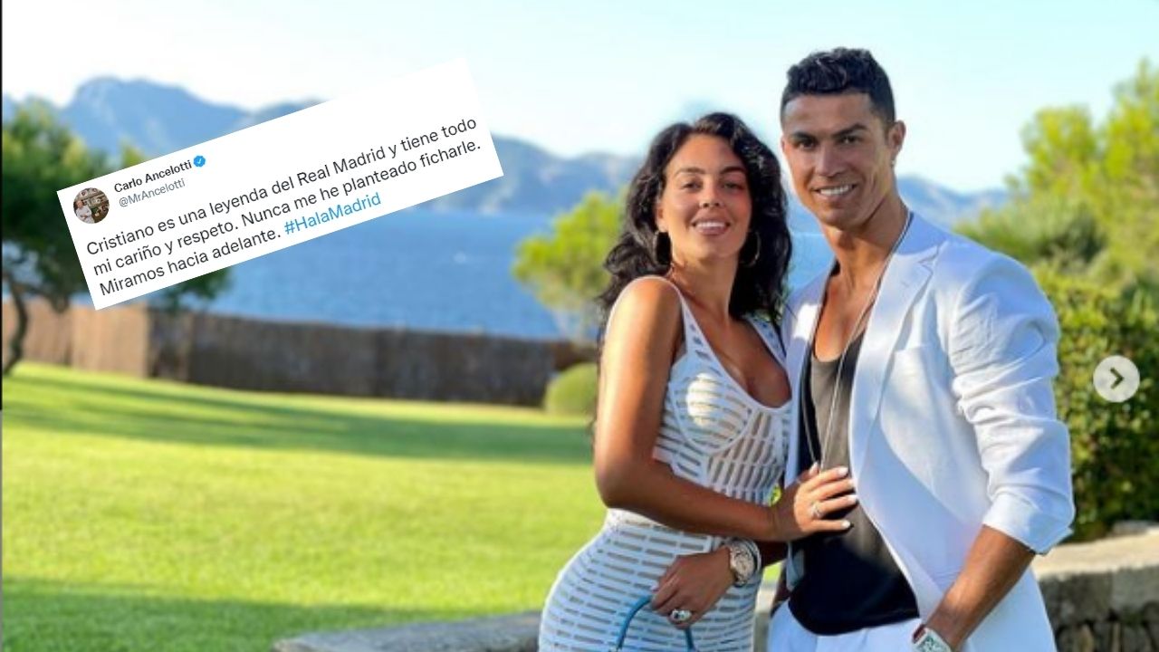 ¿Georgina Rodríguez se burla del 'no' de Carlo Ancelotti a Cristiano Ronaldo?