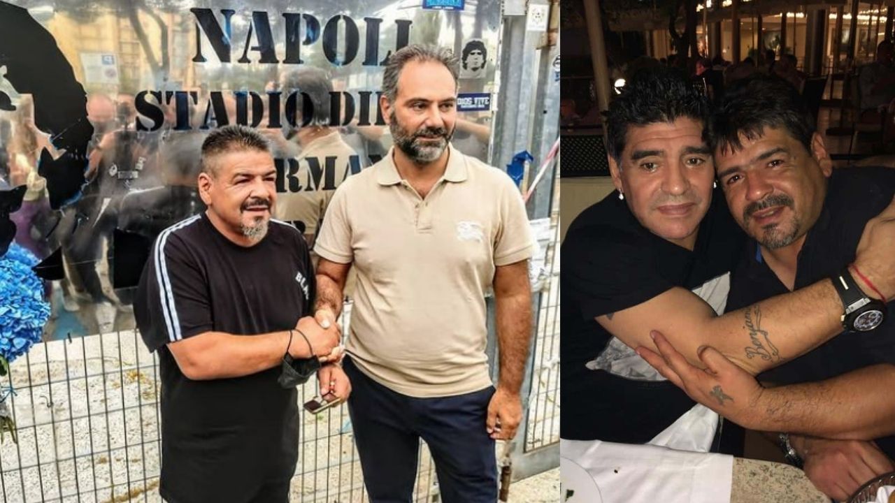 Hermano de Maradona se presenta a las elecciones municipales de Nápoles