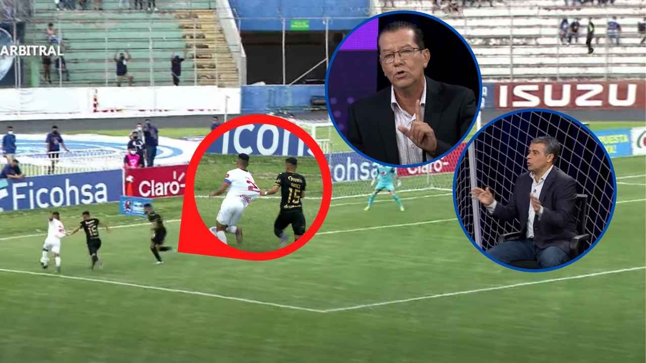 ¿Era penal?Así fue la polémica jugada que no se marcó en favor de Olimpia