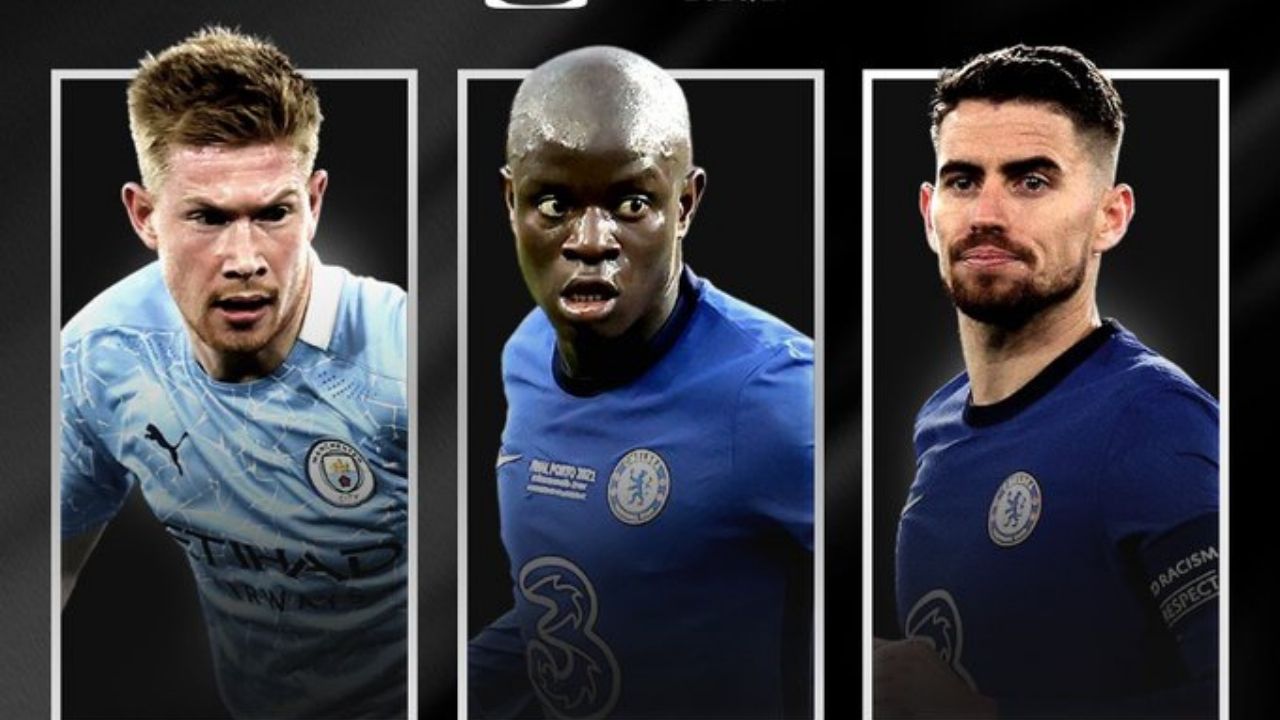 De Bruyne, Kanté y Jorginho, nominados al Jugador del Año 20-21