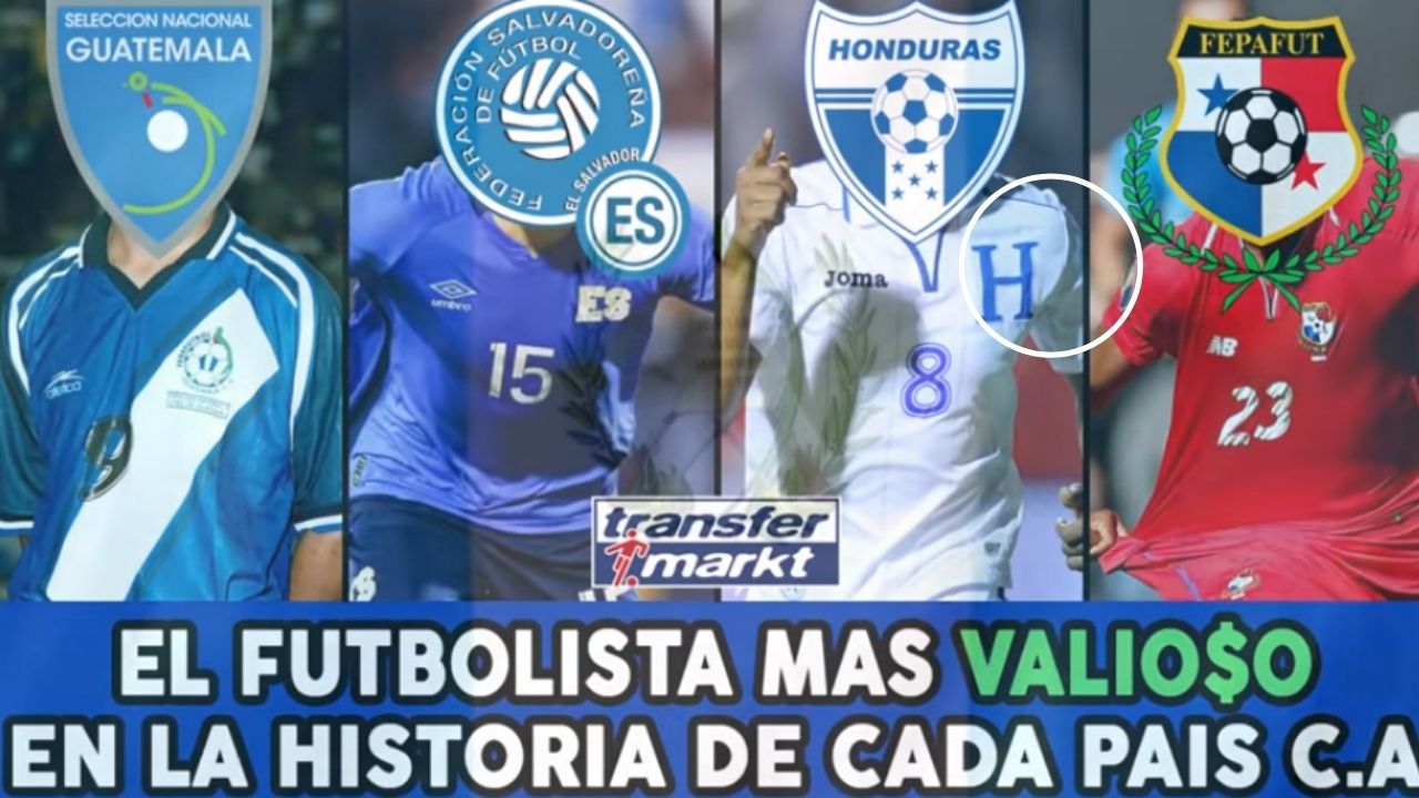 Un hondureño como el segundo más valioso: Top de los futbolistas más caros en Centroamérica