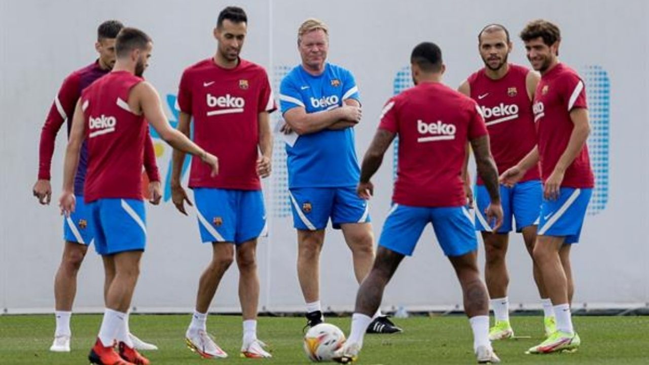 Ronald Koeman: 'Es algo frustrante no poder fichar, pero hay que ser realista'