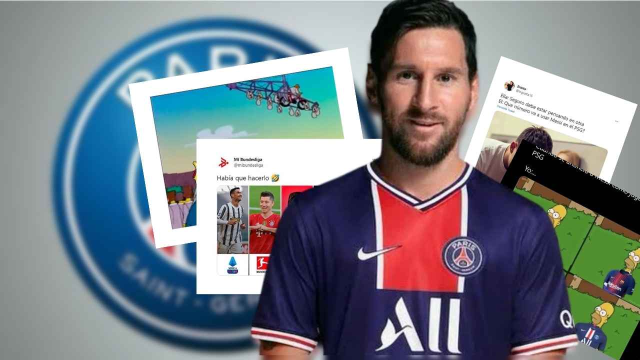 ¡Para morirse de risa! Los mejores memes que dejó el fichaje de Lionel Messi al PSG