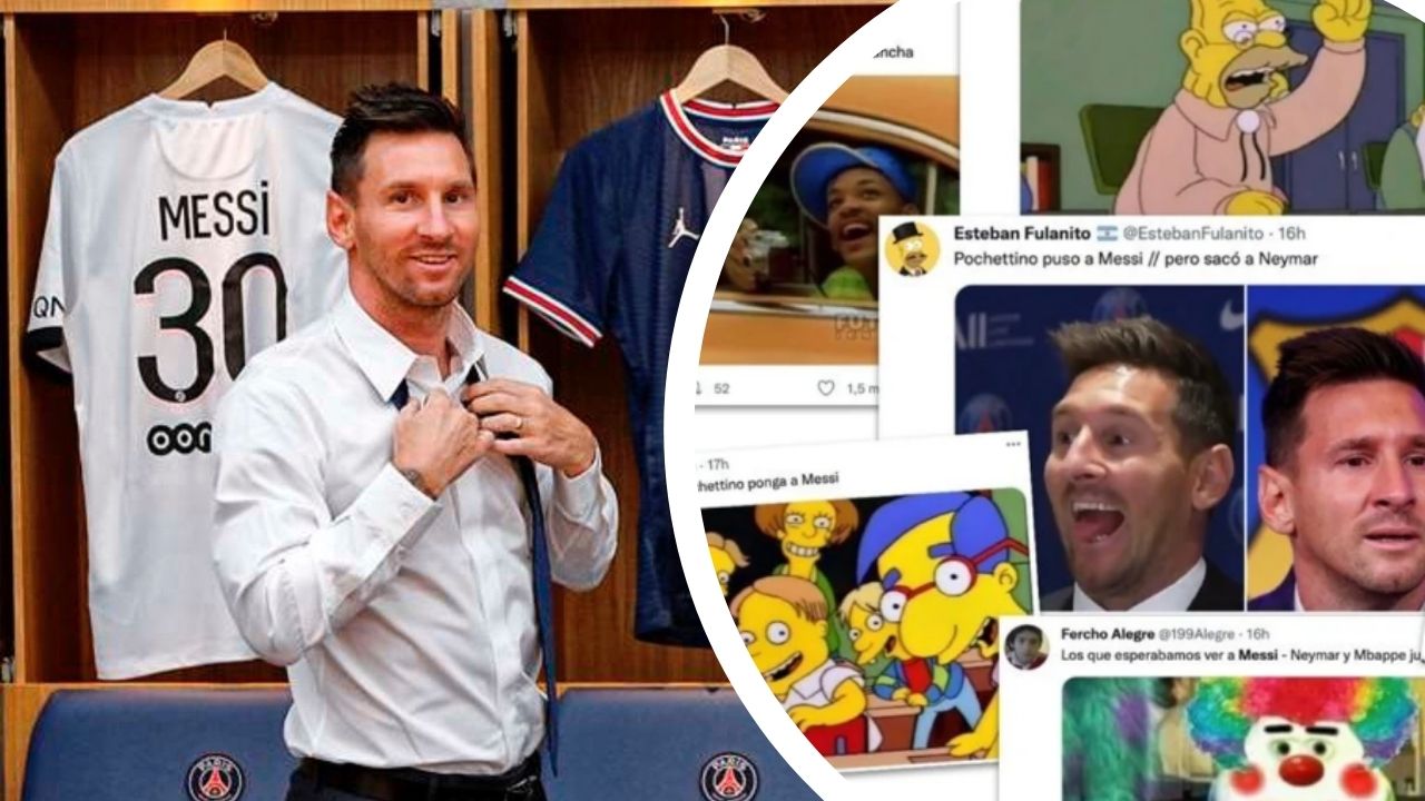 ¡No pararás de reír! Mira los mejores memes del debut de Messi en el PSG