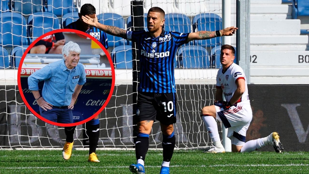 Papu Gómez dice que se fue del Atalanta porque Gasperini le quiso 'pegar' y así fue la respuesta del técnico